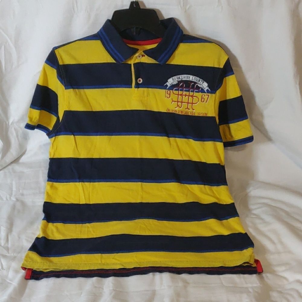 Arizona Jean Co. Short Sleeve Cotton Polo‎ Shirt Size L